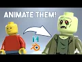 How to create custom Lego minifigures in Maya and Blender