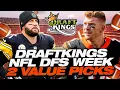 Draftkings NFL Week 2 DFS Value Picks