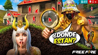 JUGANDO A LAS ESCONDIDAS PERO EN FREE FIRE🙈RETO IMPOSIBLE!
