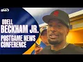 Odell Beckham Jr talks playing in Giants first preseason game getting open on the field
