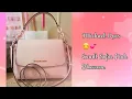 Unboxing Michael Kors small Sofia pink blossom bag