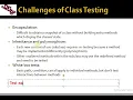 OOSE Lecture 18 Object Oriented Testing its types