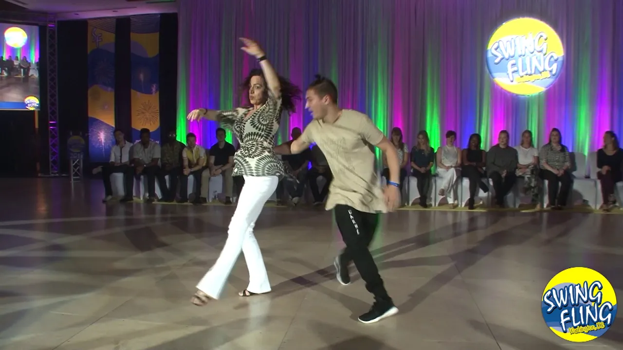 Swing Fling 2018 All Star Jack & Jill Zachary Skinner & Lara Deni