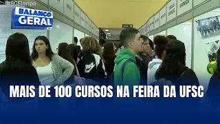 Feira de Cursos da UFSC apresenta mais de 100 opções de graduação