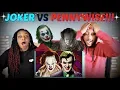 Epic Rap Battles Of History The Joker vs Pennywise REACTION
