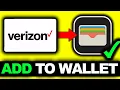 How To Add Verizon Gift Card To Apple Wallet WORKING 2026