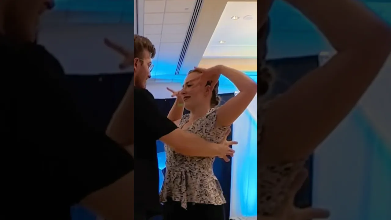 First dance? 😍 #dance #wcs #westcoastswing modernswing #Improv