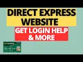 Direct Express Website - Get Login Help More