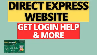 Direct Express Website - Get Login Help More
