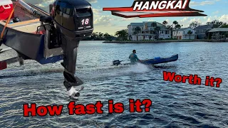 Marketplace Hangkai 18hp testing on Gheenoe 15 4