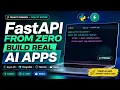 FastAPI From Zero Build a Production AI API Episode 1 - Course Overview