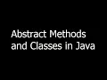 Abstract Methods and Classes in Java - Learn Java Programming