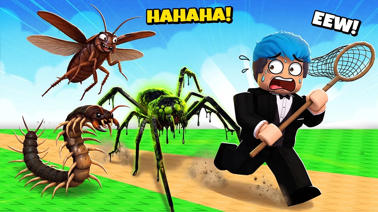TAKOT AKO SA LUMILIPAD NA IPIS | Roblox | Catch Bugs