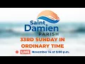 33rd Sunday in Ordinary Time 2020 Live Stream