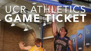 UCR Athletics Game Ticket