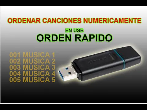 Download MP3 ORDENAR CANCIONES NUMERICAMENTE DE FORMA RAPIDA MEMORIA USB PENDRIVE / TOTAL COMMANDER