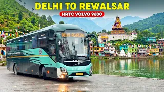 DELHI to REWALSAR by HRTC Volvo | Rewalsar Lake & Naina Devi Temple | Himbus