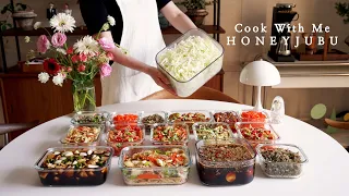 3만원으로 밥도둑 밑반찬 10가지 만들기 | 소파 가죽 관리, 원목가구 오일링까지 | Cook With Me