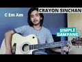 Download Lagu CHORD SIMPLE GAMPANG Crayon Sinchan Indonesia Tutorial Gitar