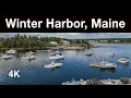 This is the harbor of Winter Harbor