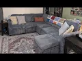 HONBAY Sectional Sleeper Sofa with Pull Out Bed Corduroy L Shaped Couch with Storage Review