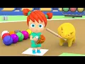 Learn colors numbers - Baseball