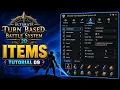 Ultimate Turn-Based Battle System for Unity Tutorial 09 Items