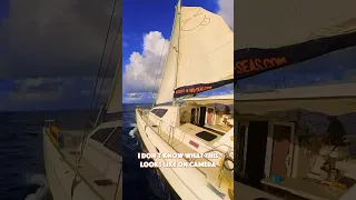 WE’RE STUCK! GOING NOWHERE!  #sailingcatamaran #sailboat