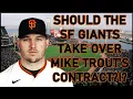 Should the SF Giants Pursue SUPERSTAR Mike Trout Despite Injuries Age MASSIVE MONEY Pros CONS