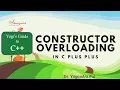 Constructor Overloading in C plus plus Yogendra Pal Hindi Urdu