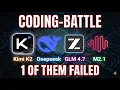 Lagu Best Open-Source Coding Model? GLM 4.7 vs DeepSeek 3.2 vs MiniMax M2.1 vs Kimi K2