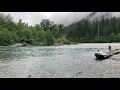 Hoh river at Campground