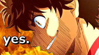 you didnt watch the better football anime