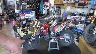 this is NOT the Losi Promoto-MX RTR 1/4 Brushless Dirt Bike !!