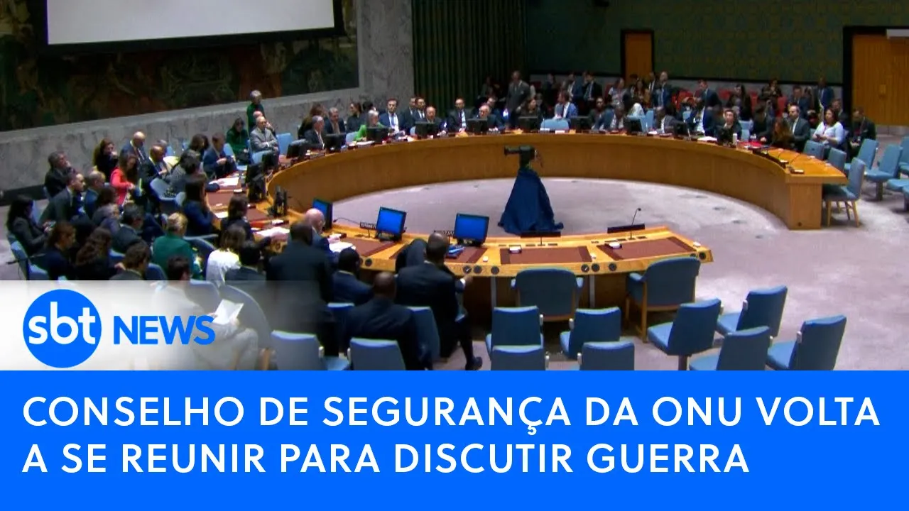 ????Brasil Agora: Conselho de Segurança da ONU volta a se reunir para discutir guerra | SBT AO VIVO
