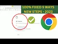 100 FIXED - No Internet Connectivity Error Or Internet Connection Time Out in Google Chrome