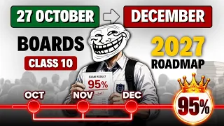 Class 10th : Final Roadmap To Score 95% π₯| 3 Month Timetable for class 10 π| Board Exam 2027