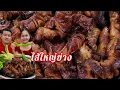 Lagu 22-10-68 ไส้ใหญ่ย่าง น้ำจิ้มแจ่วมะนาวเปรี้ยวหอมข้าวคั่ว #ไส้ย่าง 