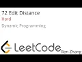 Leetcode 72 Edit Distance