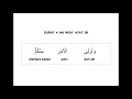 004 SURAT AN NISA' AYAT 59 DAN TERJEMAHAN PER KATA