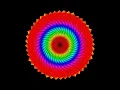 Java Math - Flower Made from boxes in Processing