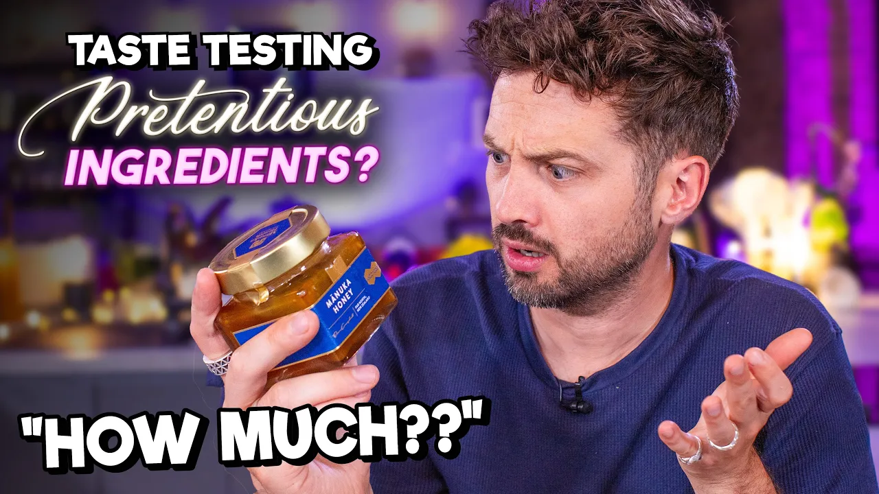 Taste Testing PRETENTIOUS INGREDIENTS feat. @FrenchGuyCooking