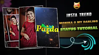  monika o my darling insta trend viral status video edit alight motion narayan creation 