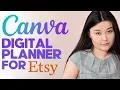How to Craft and Sell Printable Party Decorations on Etsy Step-by-Step Tutorial - Using Canva