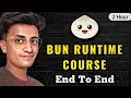 Complete Bun JS Tutorial JavaScript Node JS Hono Coder BB