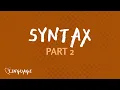 Pronouns Syntax Part 2