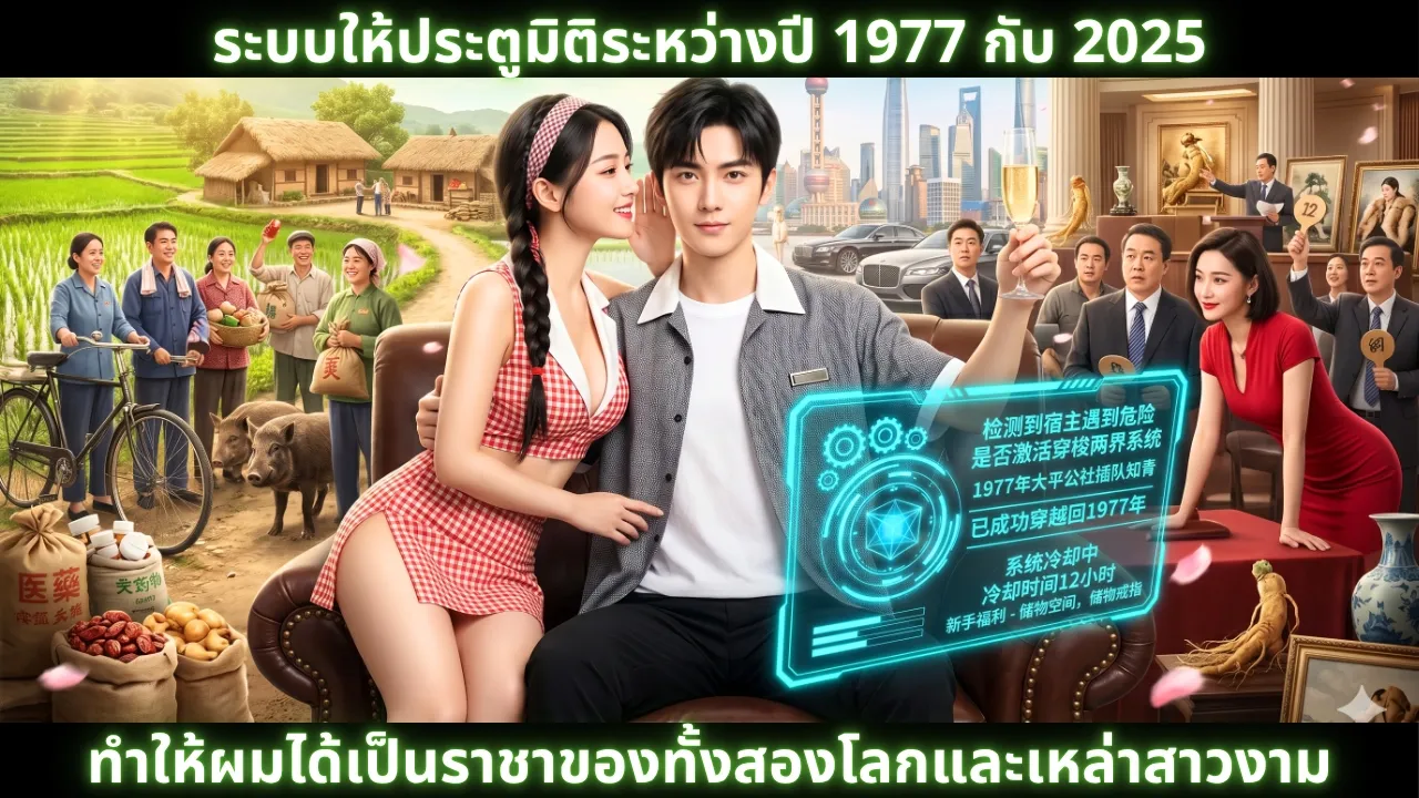 [ซีรีส์จีน] ระบบให้ประตูมิติระหว่างปี 1977 กับ 2025 ทำให้ผมได้เป็นราชาของทั้งสองโลกและเหล่าสาวงาม poster