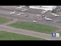 Plane reportedly carrying rapper Post Malone lands safely after tires blow