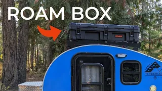 ROAM Rugged Case Installation on a Teardrop Trailer 95L Rugged Case
