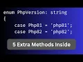 PHP Enum Class in Laravel Extra Custom Methods